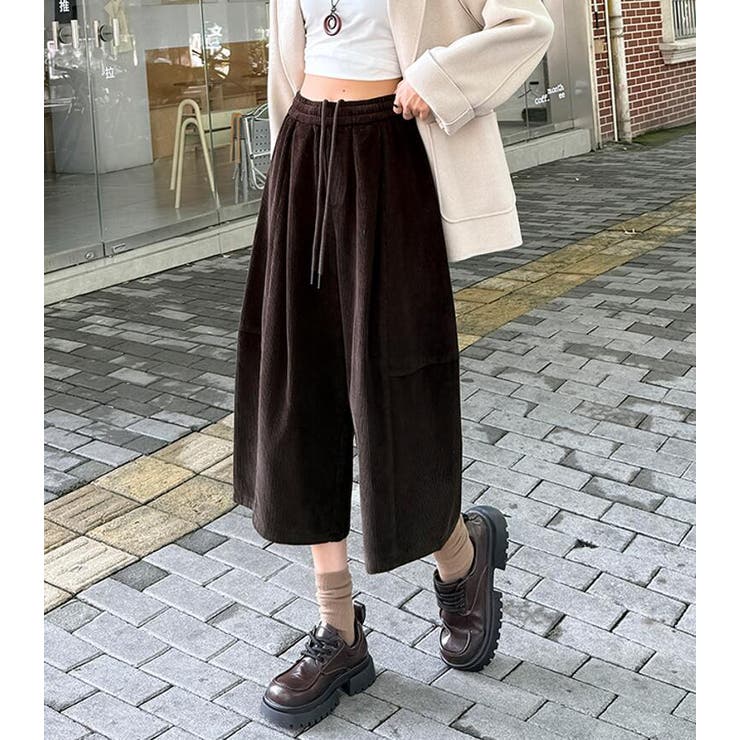 ハーフパンツ コーデュロイ ウエストダーツ付き | Bifrost | 詳細画像8 