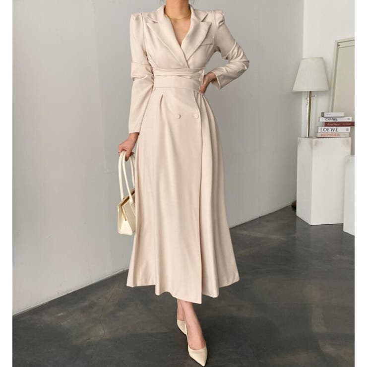 シルエット美が際立つ！ウエストアクセントのワンピース | Bifrost | 詳細画像1 