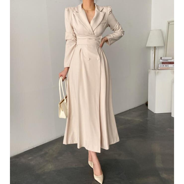 シルエット美が際立つ！ウエストアクセントのワンピース | Bifrost | 詳細画像4 