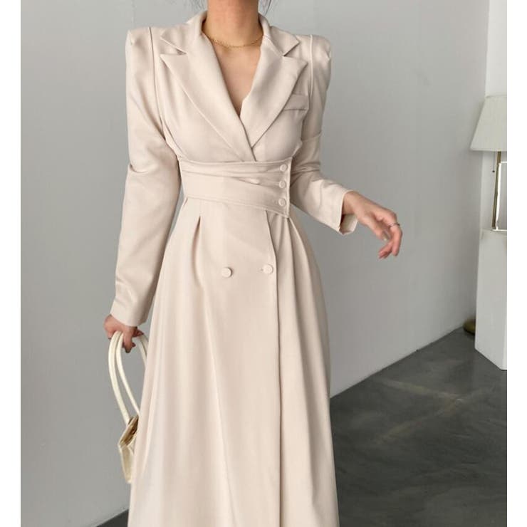 シルエット美が際立つ！ウエストアクセントのワンピース | Bifrost | 詳細画像5 