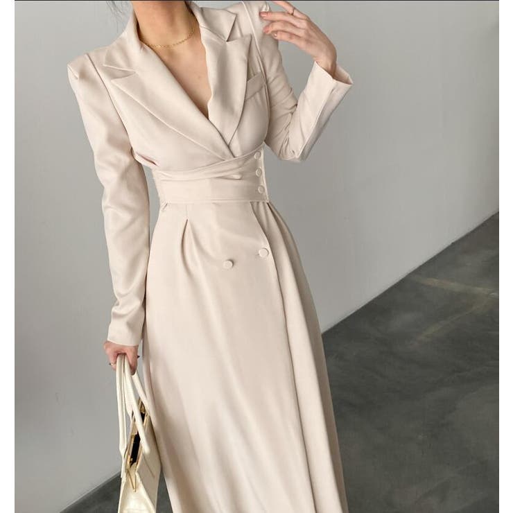 シルエット美が際立つ！ウエストアクセントのワンピース | Bifrost | 詳細画像7 