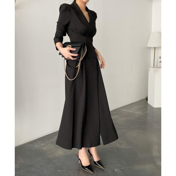 シルエット美が際立つ！ウエストアクセントのワンピース | Bifrost | 詳細画像15 