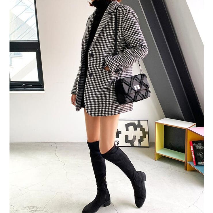 チェック柄ブレザーコート | Bifrost | 詳細画像10 