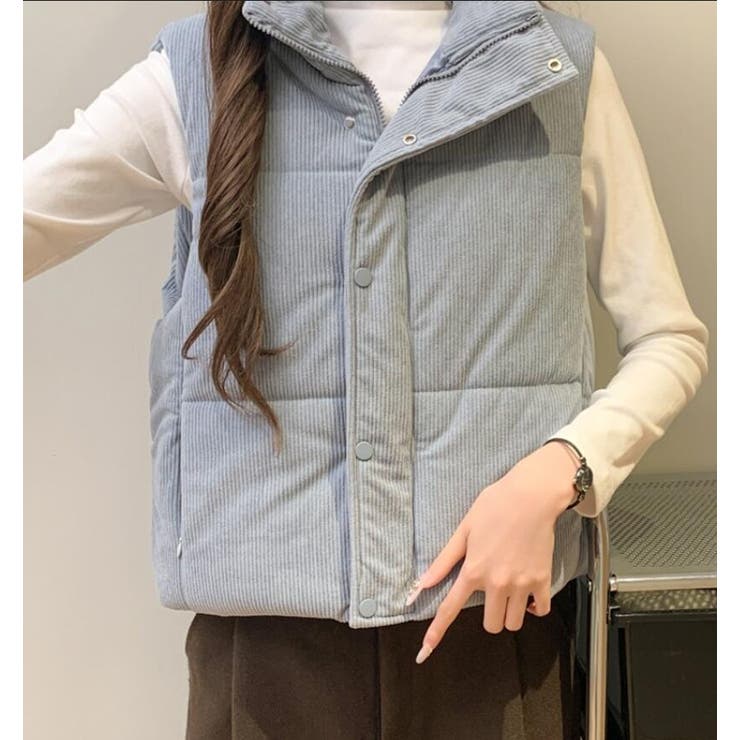 コーデュロイダウンベスト[品番：UZ000011857]｜Bifrost（ビフレスト