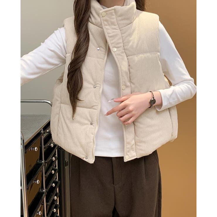 コーデュロイダウンベスト[品番：UZ000011857]｜Bifrost（ビフレスト