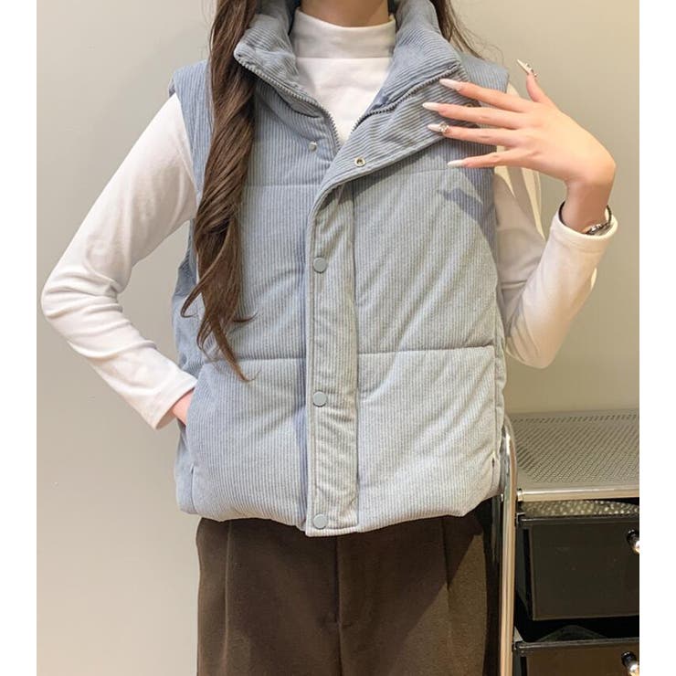 コーデュロイダウンベスト[品番：UZ000011857]｜Bifrost（ビフレスト