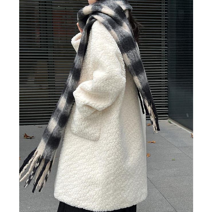 ふわふわボアロングコート | Bifrost | 詳細画像2 