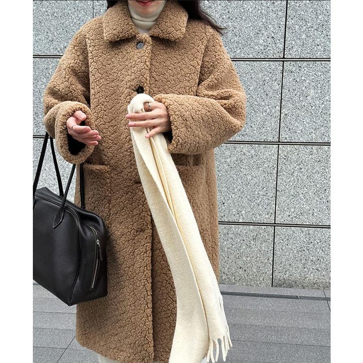 ふわふわボアロングコート | Bifrost | 詳細画像8 