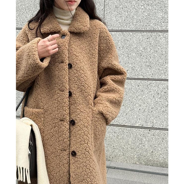 ふわふわボアロングコート | Bifrost | 詳細画像9 