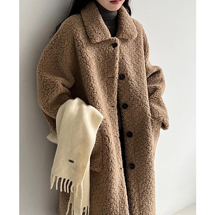 ふわふわボアロングコート | Bifrost | 詳細画像10 