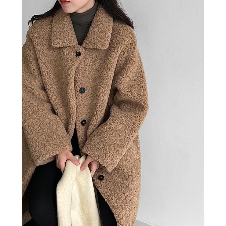 ふわふわボアロングコート | Bifrost | 詳細画像11 