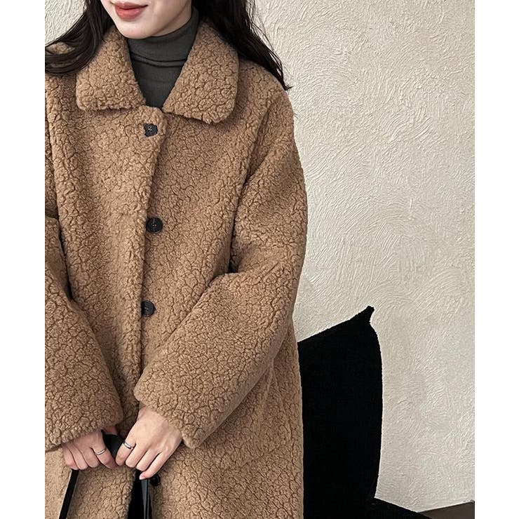 ふわふわボアロングコート | Bifrost | 詳細画像12 