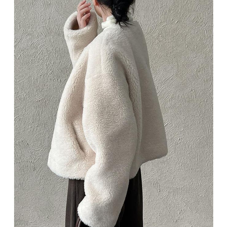 スカーフ付き&ふわふわボアジャケット | Bifrost | 詳細画像6 