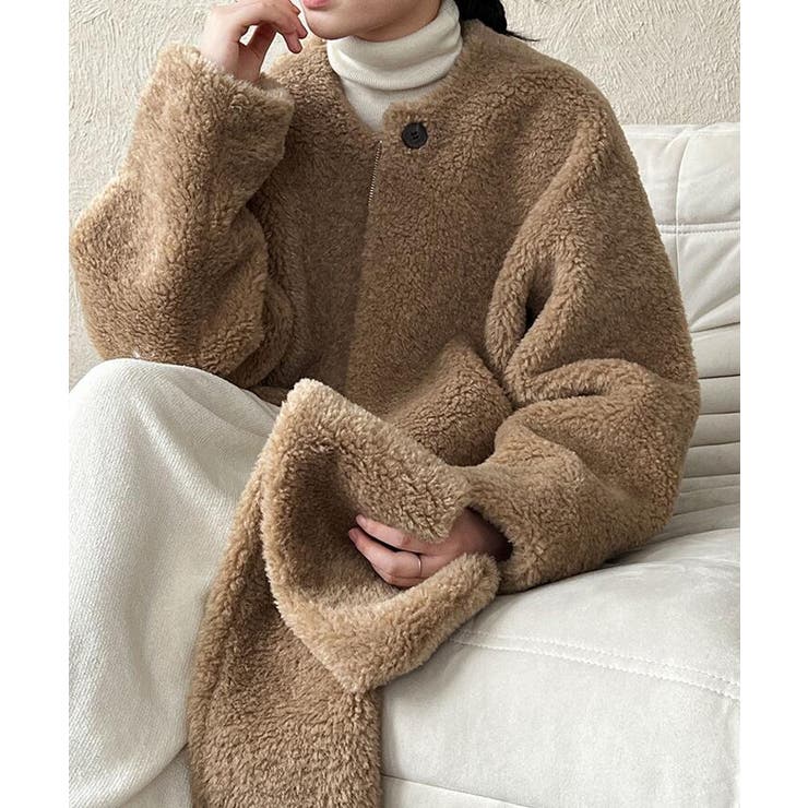 スカーフ付き&ふわふわボアジャケット | Bifrost | 詳細画像10 