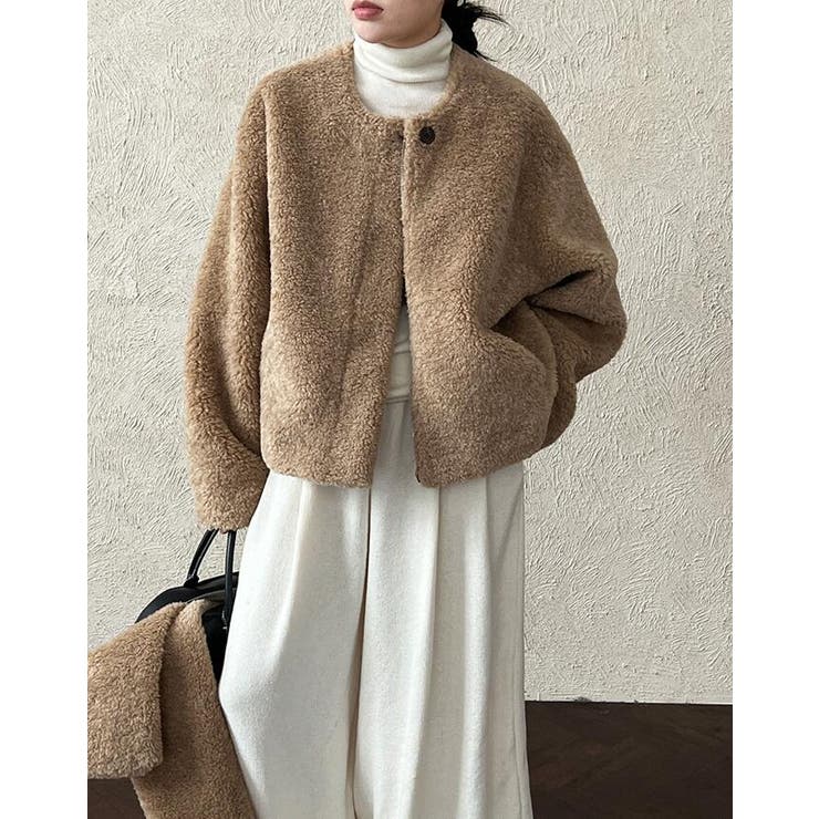 スカーフ付き&ふわふわボアジャケット | Bifrost | 詳細画像11 