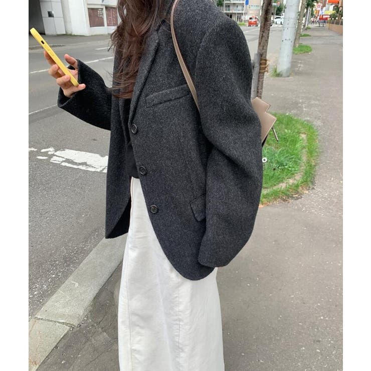 アンパディールシルエットのブレザー | Bifrost | 詳細画像10 