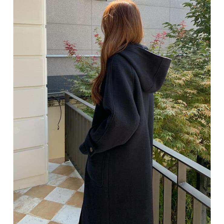 ハードルネック & ロング丈デザインのコート | Bifrost | 詳細画像9 