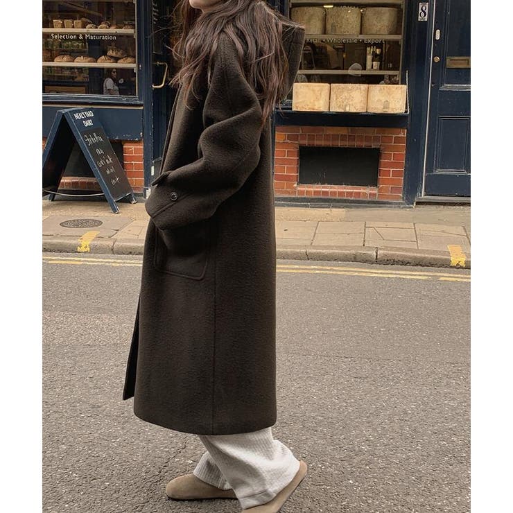 ハードルネック & ロング丈デザインのコート | Bifrost | 詳細画像28 