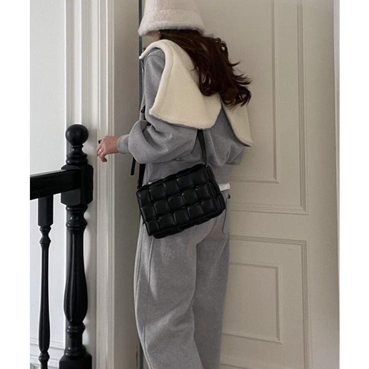 パーカートップス × ワイドパンツ スウェットセット フード付きコーディネート | Bifrost | 詳細画像6 