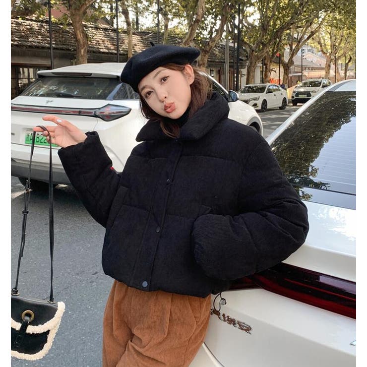 ハイネックコーデュロイダウンジャケット | Bifrost | 詳細画像4 