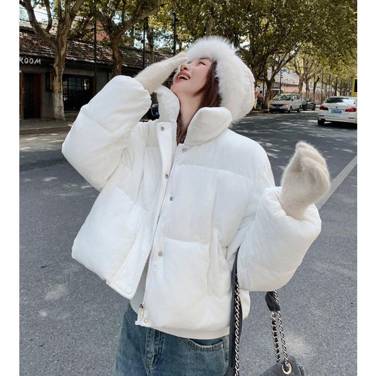 ハイネックコーデュロイダウンジャケット | Bifrost | 詳細画像6 