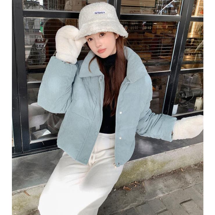 ハイネックコーデュロイダウンジャケット | Bifrost | 詳細画像16 