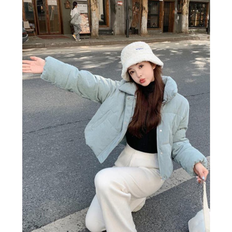 ハイネックコーデュロイダウンジャケット | Bifrost | 詳細画像18 