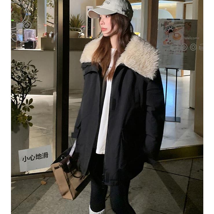 ファーカラーロングダウンコート | Bifrost | 詳細画像9 