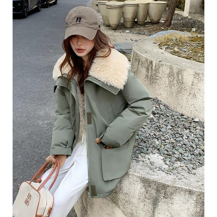 ファーカラーロングダウンコート | Bifrost | 詳細画像11 