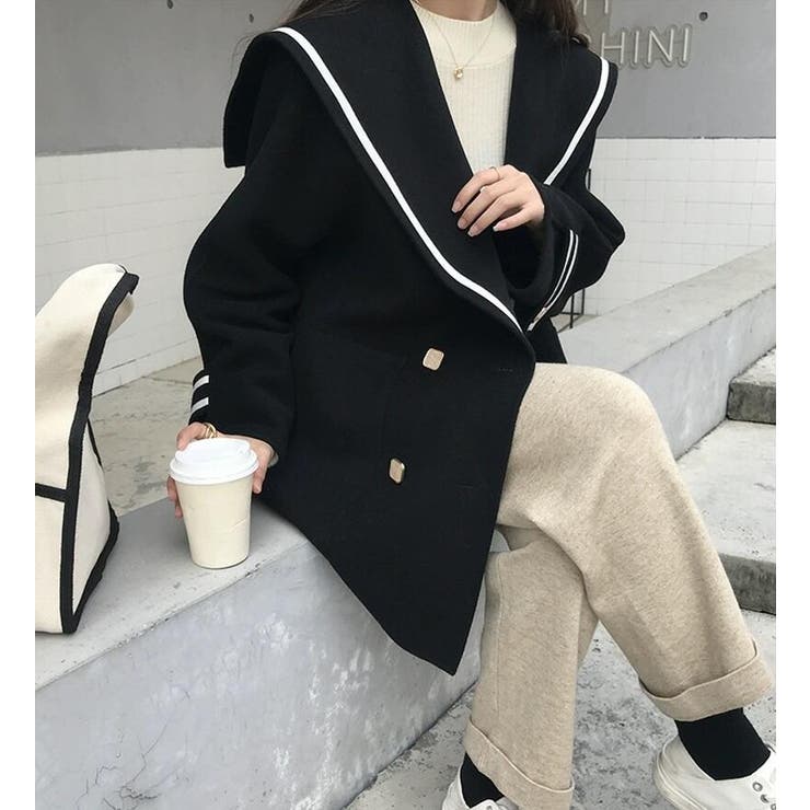 ブルマンスカラーダブルブレストコート | Bifrost | 詳細画像2 