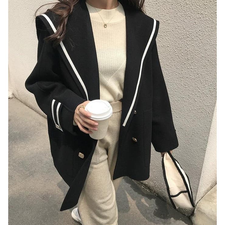 ブルマンスカラーダブルブレストコート | Bifrost | 詳細画像5 