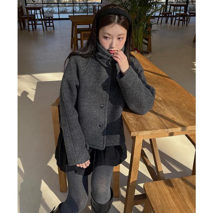 ハイネックショートコート | Bifrost | 詳細画像18 