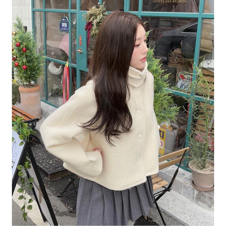 ハイネックショートコート | Bifrost | 詳細画像25 