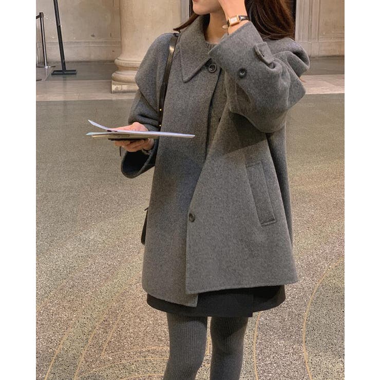 スタンドカラーシングルブレスコート | Bifrost | 詳細画像9 