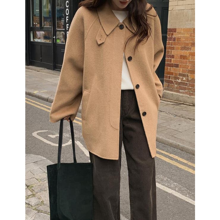 スタンドカラーシングルブレスコート | Bifrost | 詳細画像17 