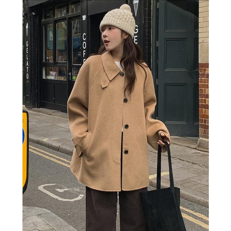 スタンドカラーシングルブレスコート | Bifrost | 詳細画像18 