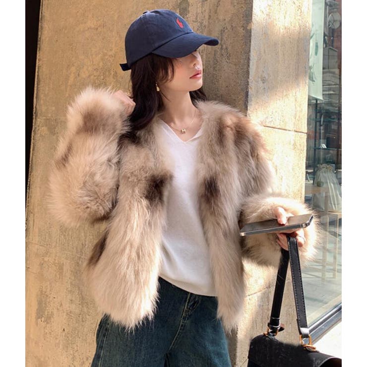 グラデーションファージャケット | Bifrost | 詳細画像9 