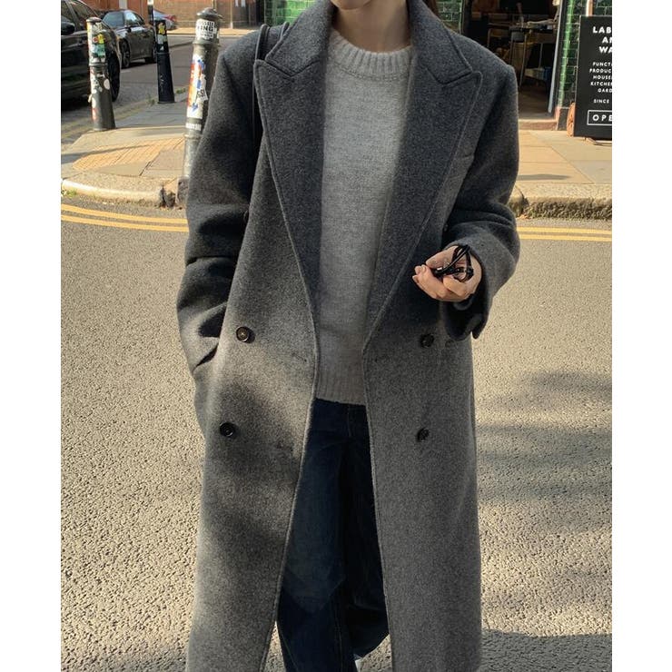 ダブルブレスロングコート | Bifrost | 詳細画像1 