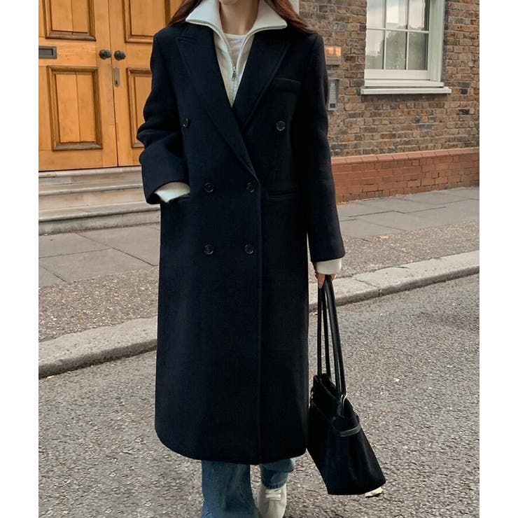 ダブルブレスロングコート | Bifrost | 詳細画像2 