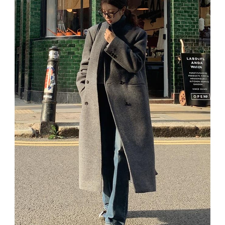 ダブルブレスロングコート | Bifrost | 詳細画像4 