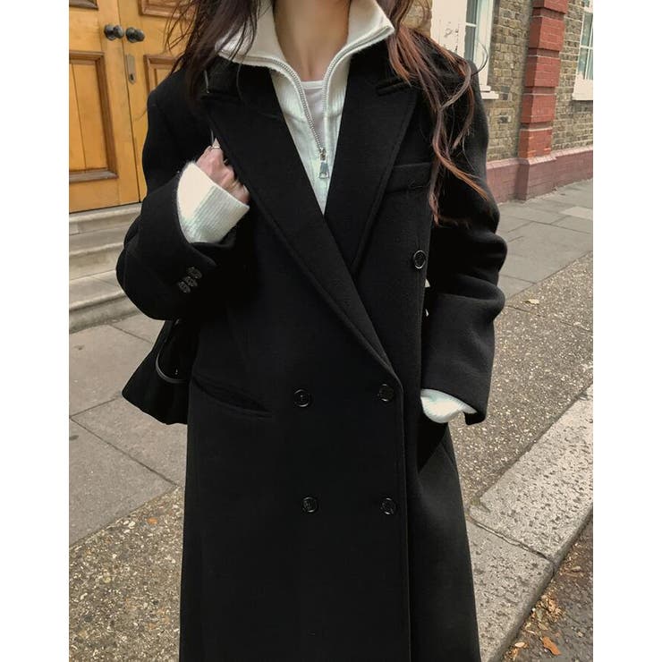 ダブルブレスロングコート | Bifrost | 詳細画像6 