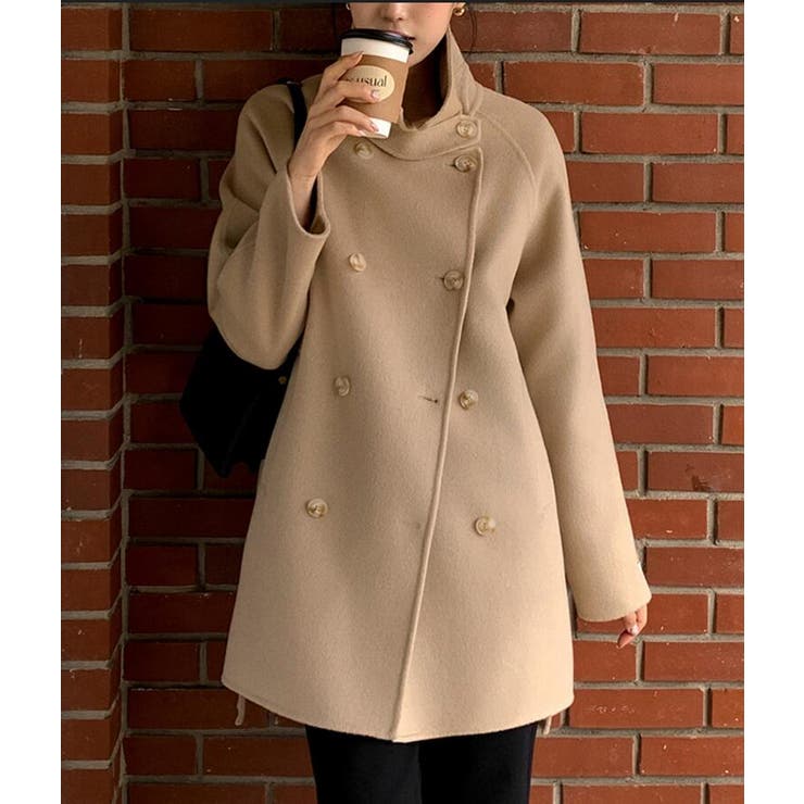 ダブルブレスロングコート | Bifrost | 詳細画像1 