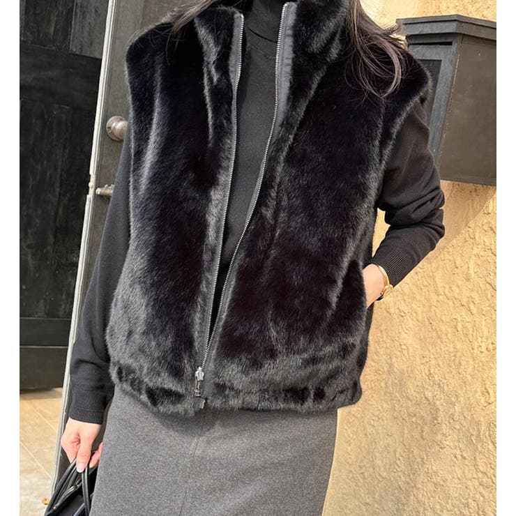 両面着用可能なベストコート | Bifrost | 詳細画像4 