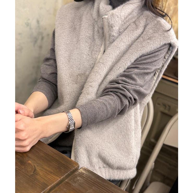 両面着用可能なベストコート | Bifrost | 詳細画像6 