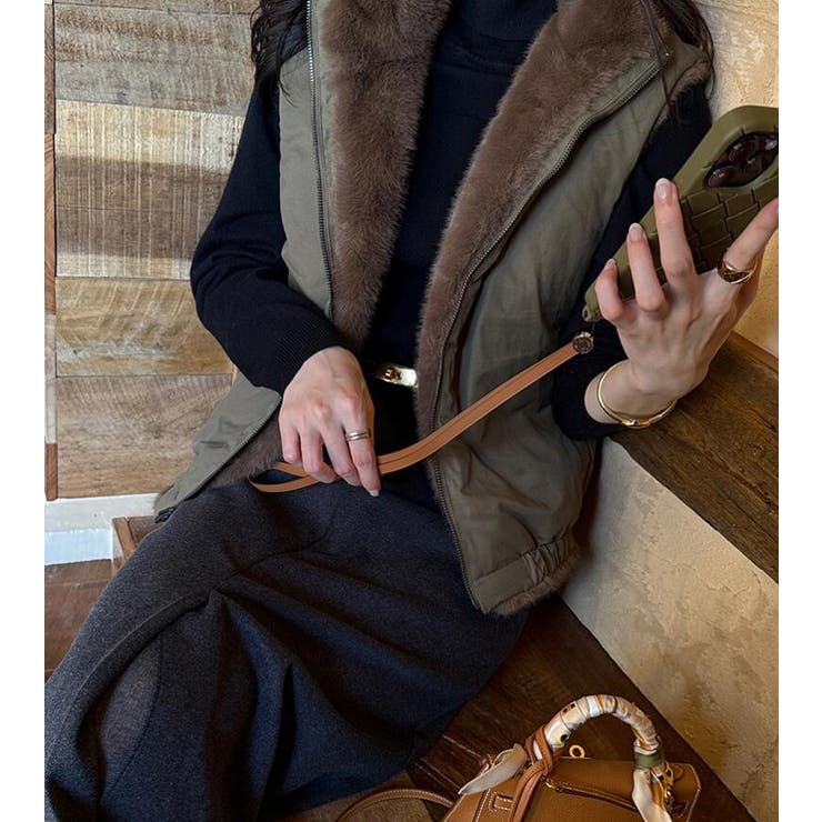 両面着用可能なベストコート | Bifrost | 詳細画像19 