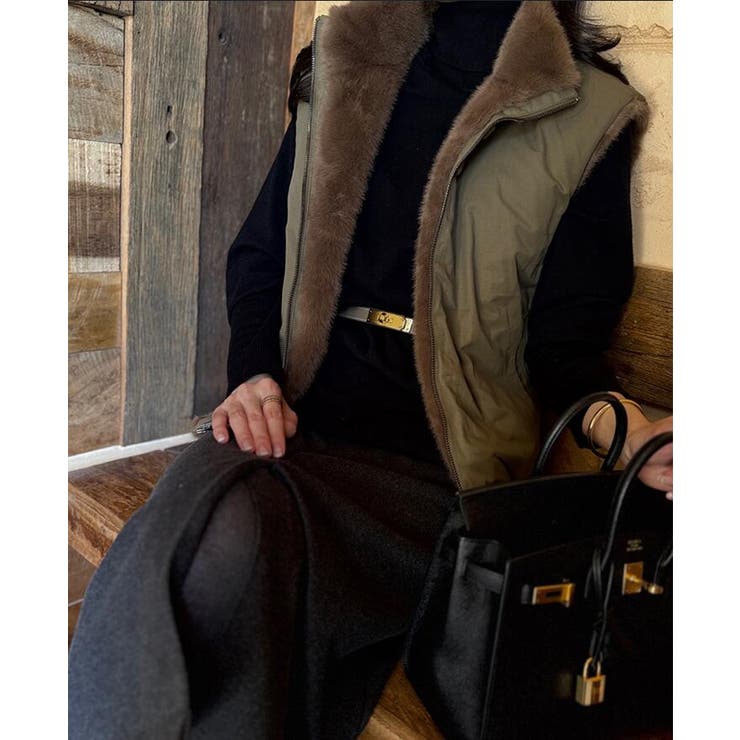 両面着用可能なベストコート | Bifrost | 詳細画像20 