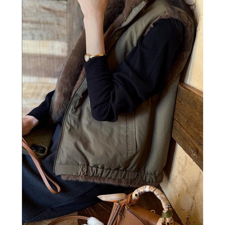 両面着用可能なベストコート | Bifrost | 詳細画像21 