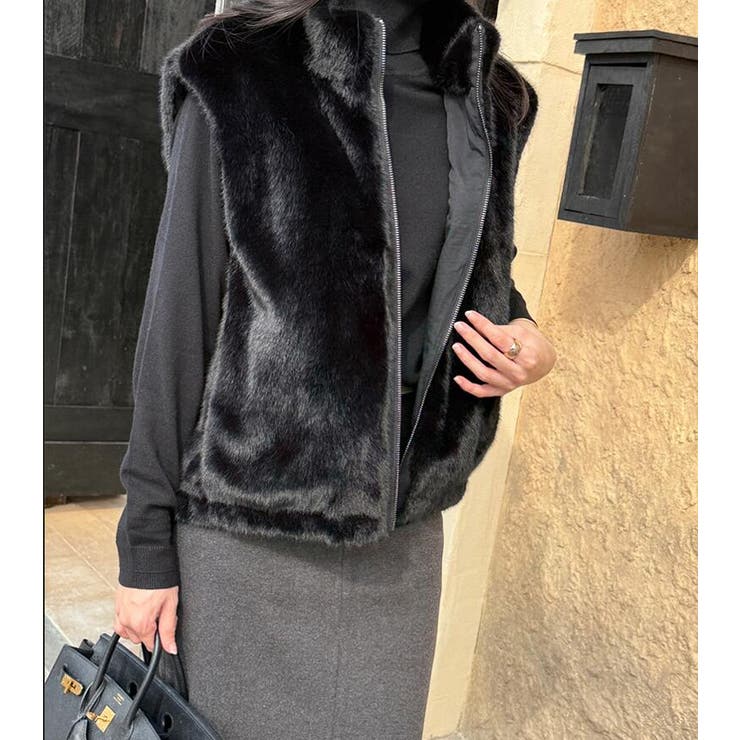 両面着用可能なベストコート | Bifrost | 詳細画像24 