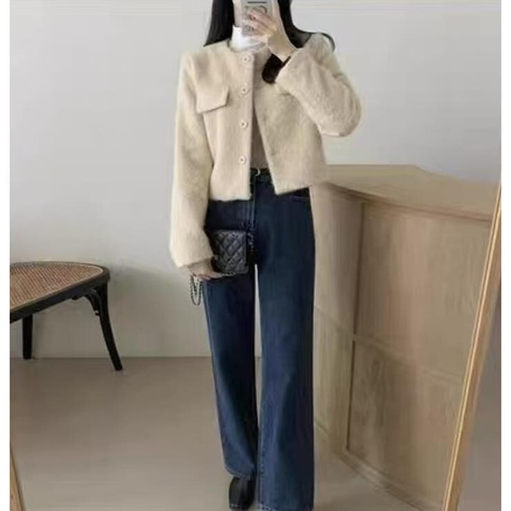 フリーステクスチャーのショートブルゾン | Bifrost | 詳細画像13 