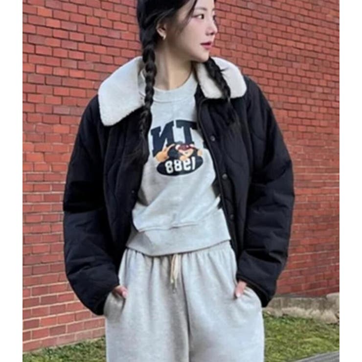 フリースカラークォルトジャケット | Bifrost | 詳細画像4 